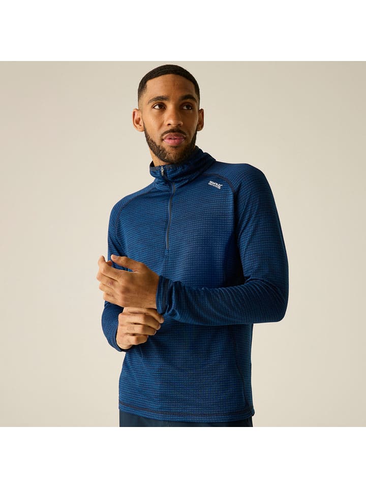 Regatta Fleecepullover "Yonder II" in Blau - 3XL