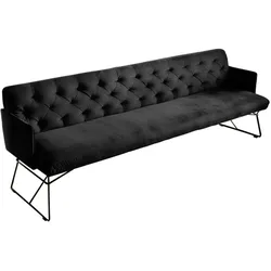 ESSZIMMERBANK CHARME Schwarz Velvet