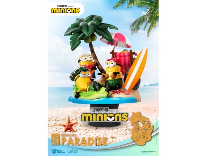Les Minions - Diorama D-Stage Paradise 15 cm