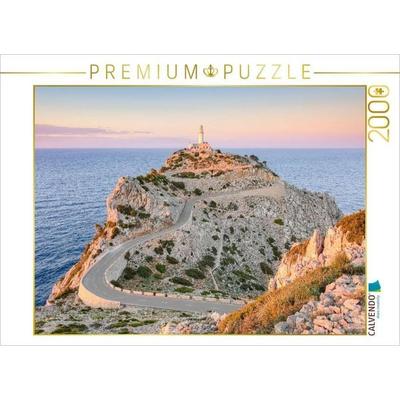 CALVENDO Puzzle Far de Cap Formentor auf Mallorca | 2000 Teile Lege-Größe 90x67cm Foto-Puzzle für glückliche Stunden
