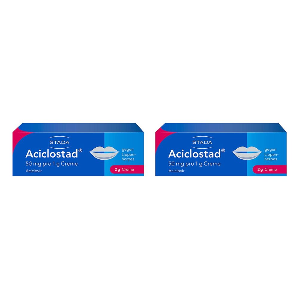 STADA Consumer Health Deutschland GmbH Aciclostad gegen Lippenherpes Aciclovir Creme 08102782