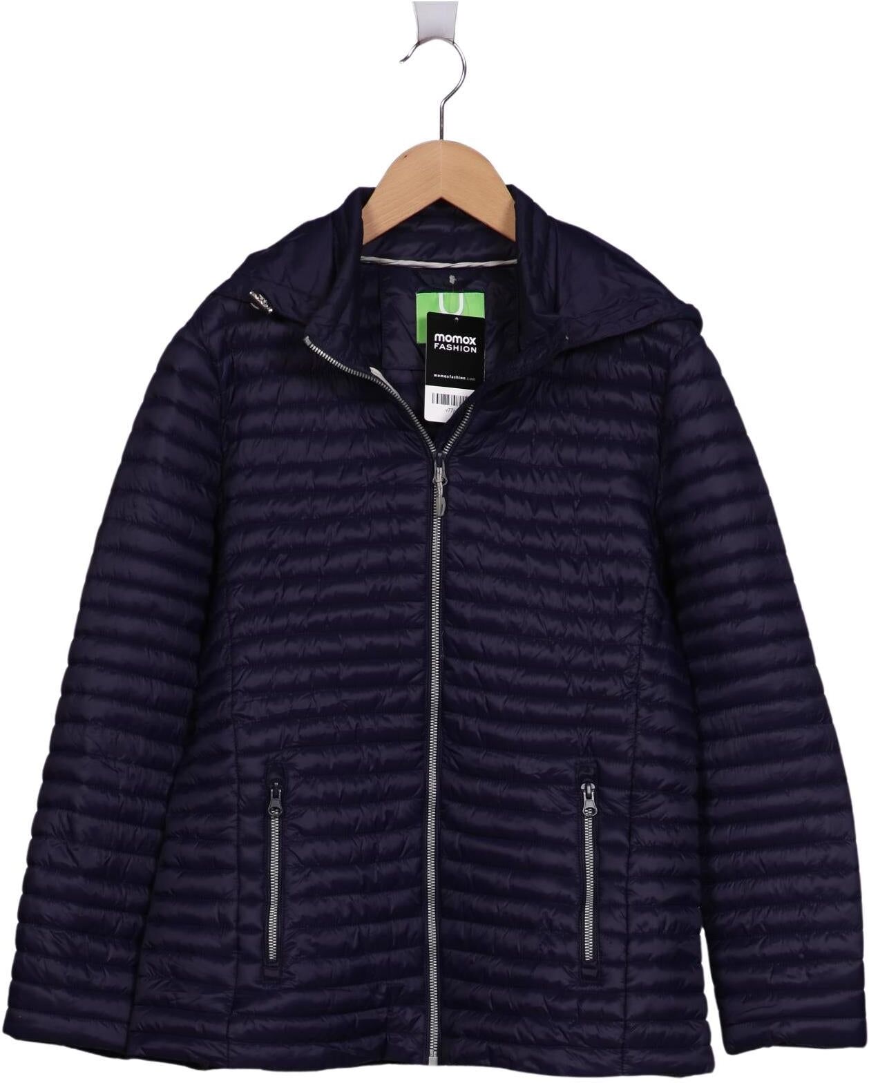 Eileen Fisher Damen Jacke, Marineblau, Gr. EU 38, Synthetik - Second Hand