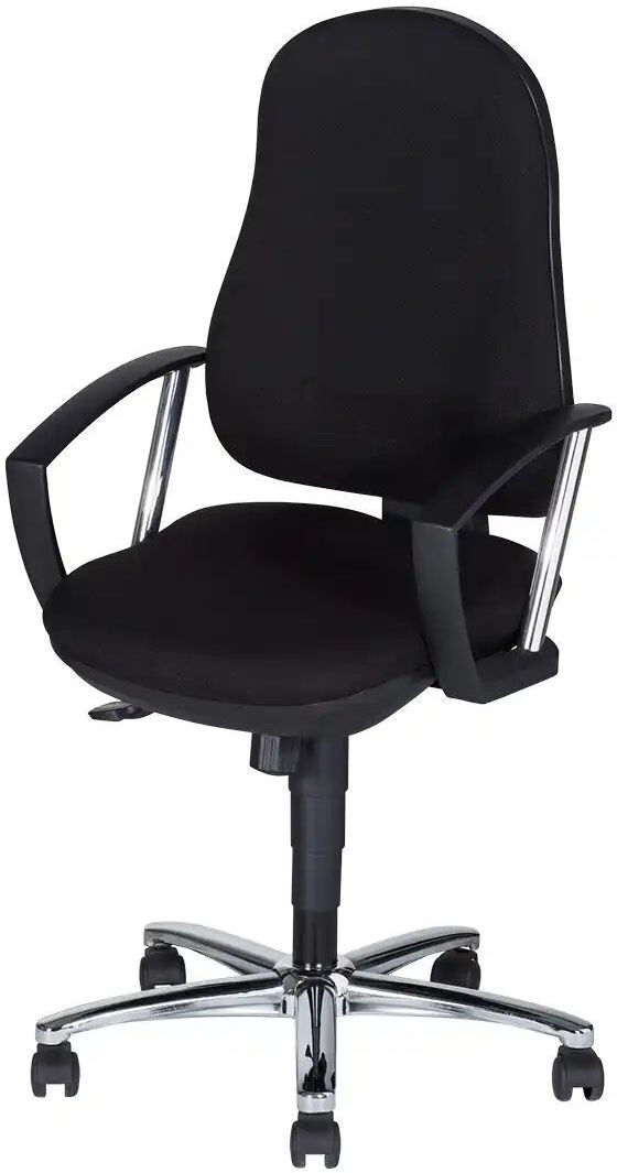 home worx Bürodrehstuhl  Home Worx Office 200 ¦ schwarz ¦ Maße (cm): B: 64 H: