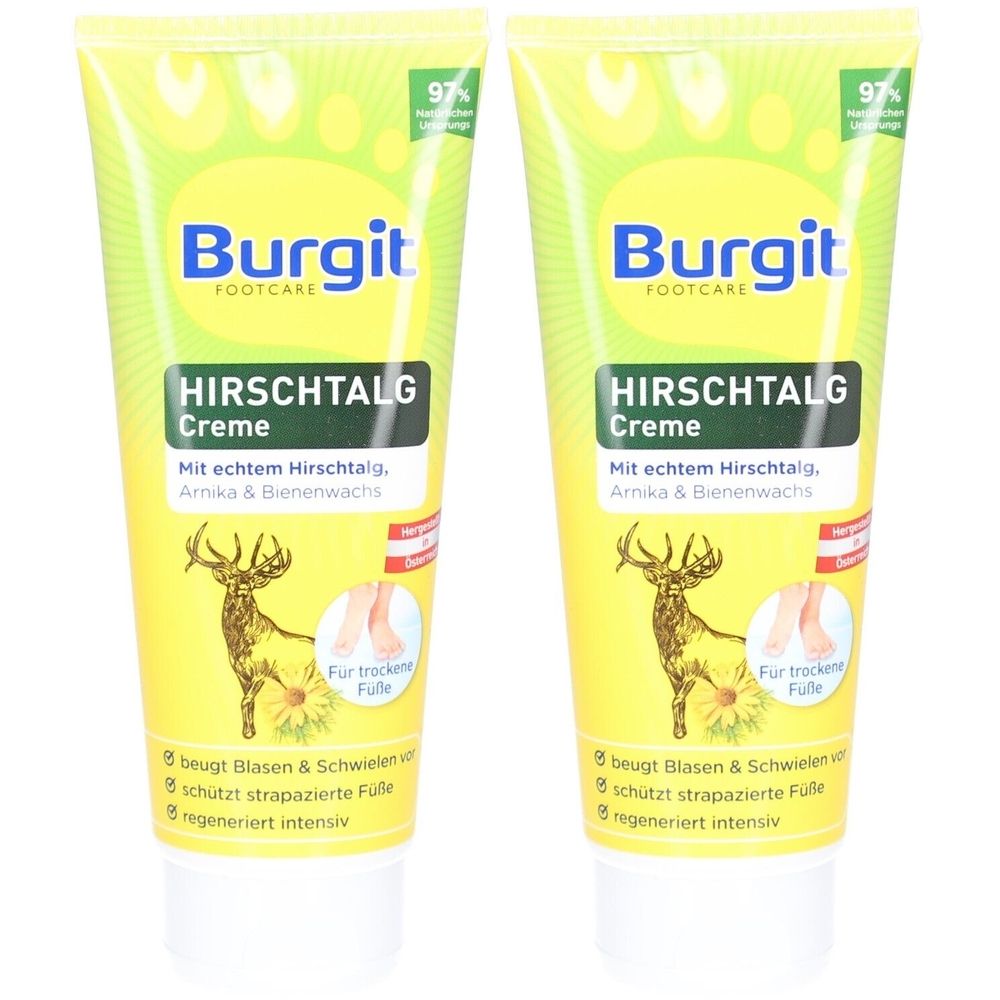Burgit Hirschtalg CR x2 2x100 ml Creme