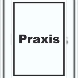 HB-Druck Praxis Schild mit Text Arzt Gesundheit hochkant A0 (841x1189mm)