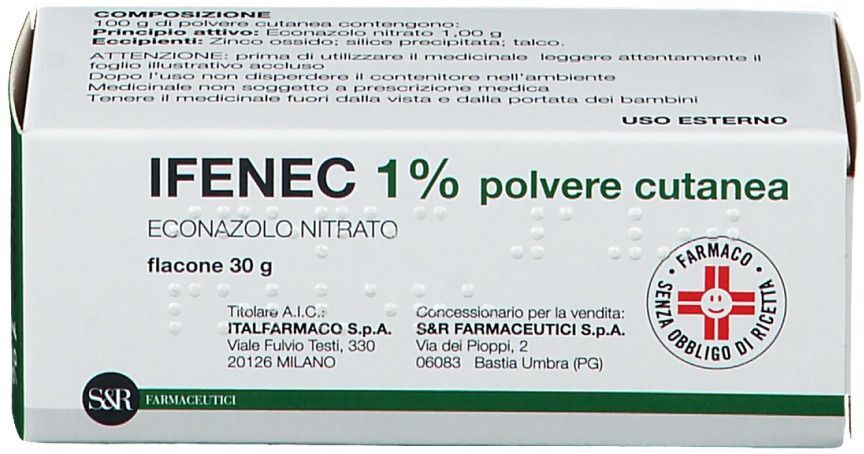 ITALFARMACO SpA Ifenec 1% Polvere Cutanea, 30 g