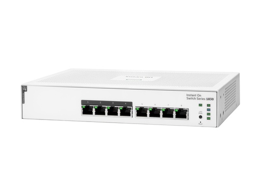 HPE Networking Instant On 1830 8G 4p Class4 PoE 65W Switch - Switch - Smart - 4 x 10/100/1000 + 4 x 10/100/1000 (PoE+) (JL811A#ABB)