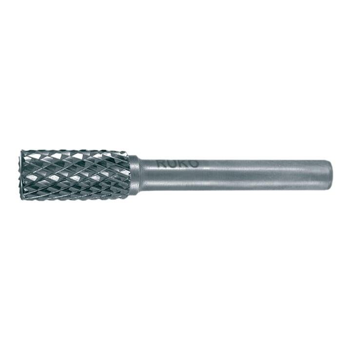 RUKO Hartmetall Frässtift Form B Zylinder (ZYAS) mit Stirnverzahnung (116047)
