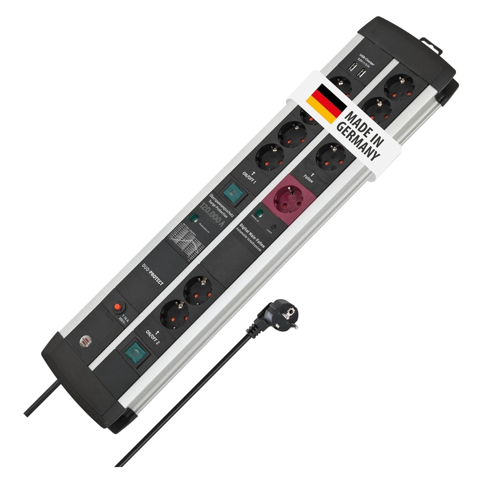 Brennenstuhl Premium-Protect-Line (14x, CEE 7/4, 3 m) (1392000232)