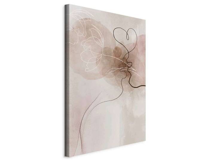 Leinwandbild Tangled in Dreams Beige/Greige ca. 40x60cm