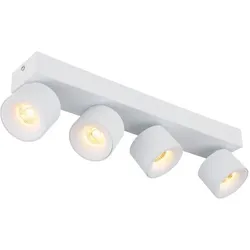 Globo LED-Strahler Rae Alu, Eisen, Stahl & Metall Weiß