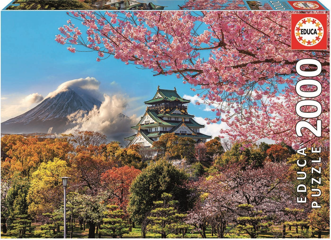 Burg Osaka Japan Educa Borras