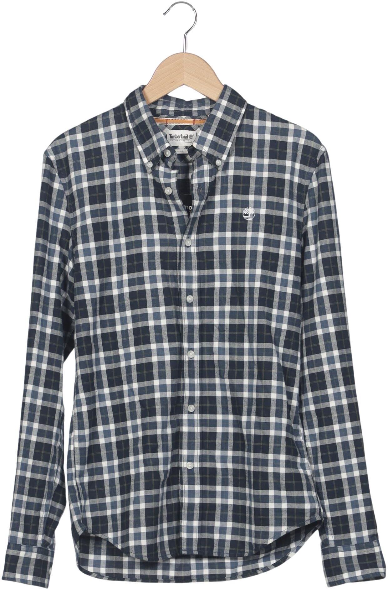 Timberland Herren Hemd, Mehrfarbig, Gr. S, Baumwolle - Second Hand