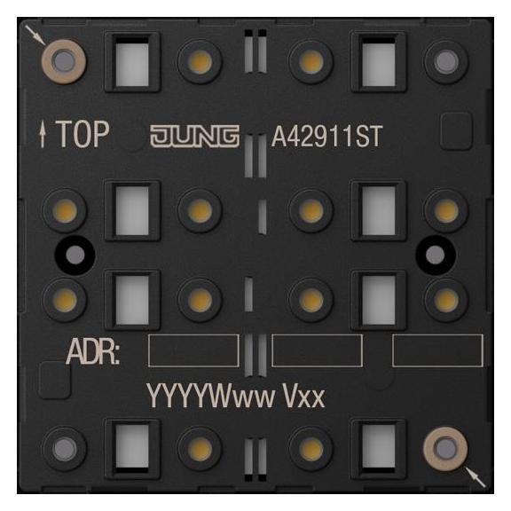 JUNG KNX Tastsensor-Modul (A42911ST)