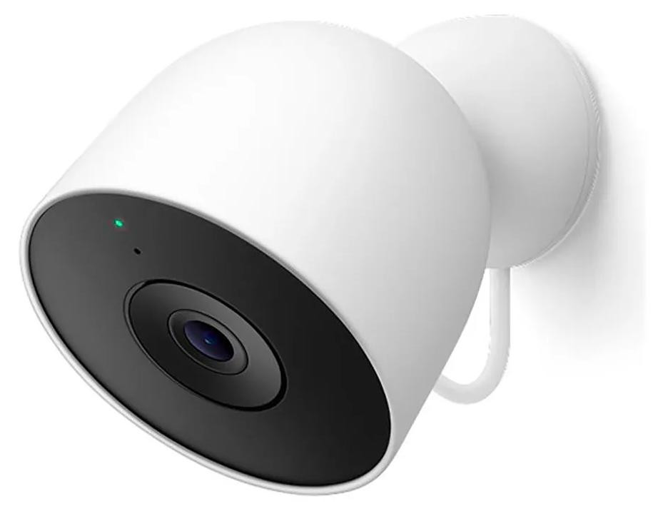 Google Nest Cam 2e generatie Draadloze Wi-Fi Netwerkbewakingscamera voor Buitengebruik 2K met Audio Wit