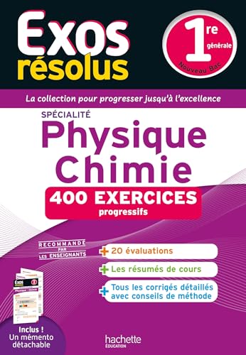 La Baume, Frédérique de - Physique chimie spécialité 1re générale : 400 exercices progressifs : nouveau bac - Preis vom 12.10.2026 11:37:12 h