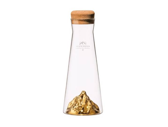 Karaffe Alpenrock gold