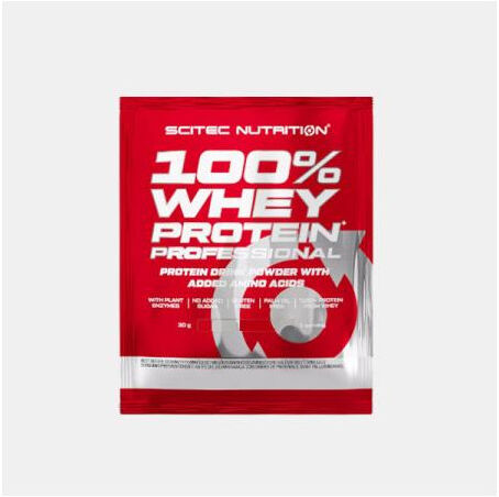 SCITEC NUTRITION 100% WHEY PROTEIN PROF BAUNILHA 30g