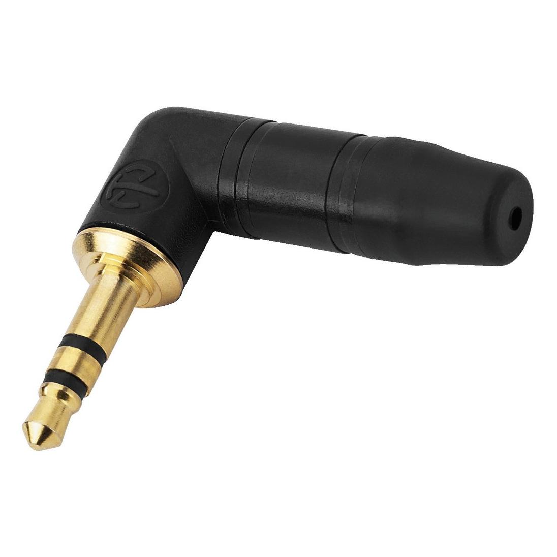 Neutrik - 3.5mm-AUDIO-KLINKENSTECKER - RECHTWINKLIG - SCHWARZ (NTP3RCB)