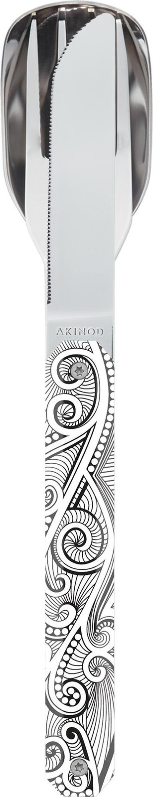 Akinod 12-delige bestekset met Arabesken-motieven