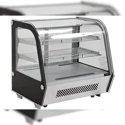 Kühlvitrine, Temperaturbereich -0 ~ +12  ̊C, 160W, 120L, 70,2X56,8X68,6