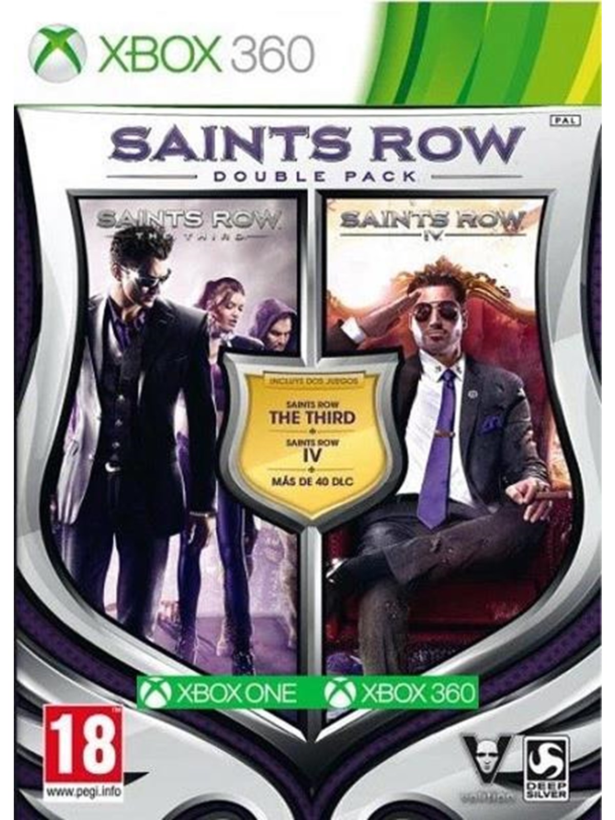 Saints Row Double Pack - Microsoft Xbox 360 - Action - PEGI 18