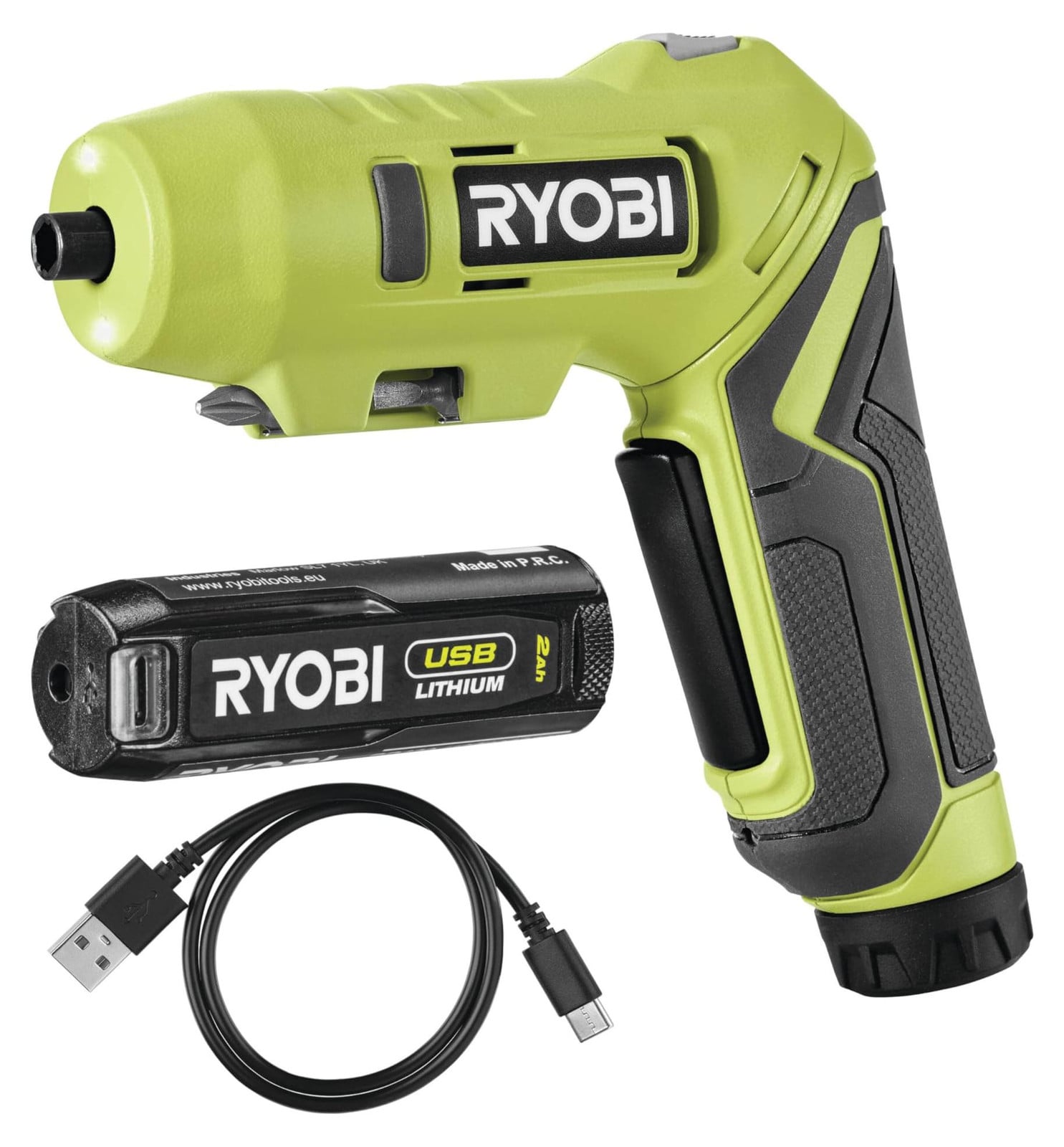 Ryobi RSDP4-120G 4V USB-lithium accuschroefboormachine met 5 Nm koppel