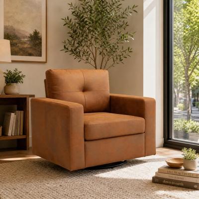 Kodotan sofa Degree Rotation Single Sofa Chair for Living Room, Bedroom, Office