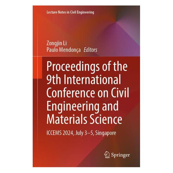 Springer Proceedings of the 9th International Conference on Civil Engineering and Materials Science (Englisch, Hardcover) (67714458)
