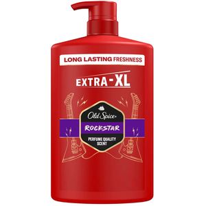 Old-Spice Duschgel Rockstar 3in1, für Männer, Körper, Haare und Gesicht, Pumpspender, 1 Liter