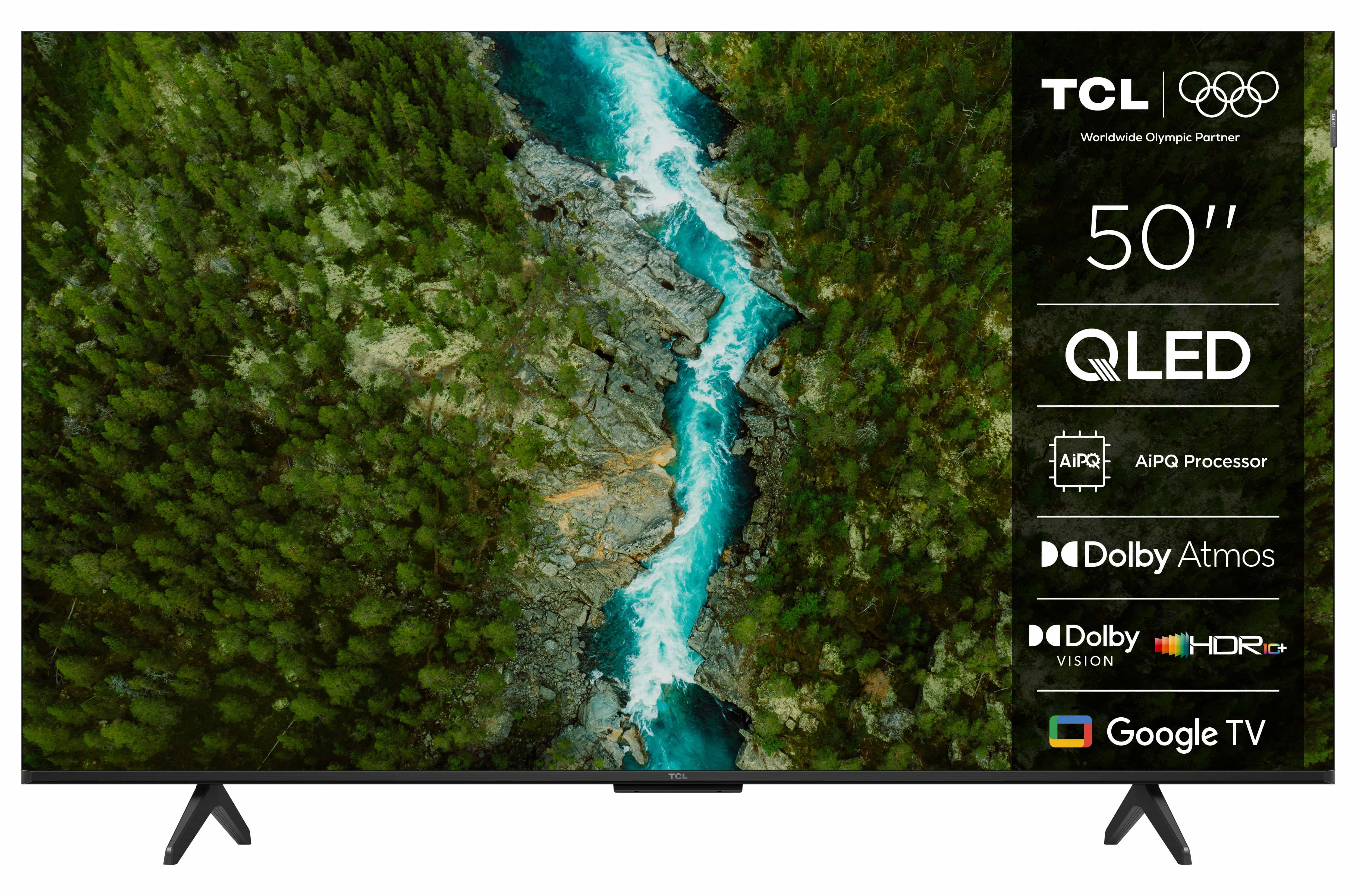 TCL 50QLED780K QLED 127 cm (50 Zoll) Fernseher 4K Ultra HD VESA 300 x 300 mm