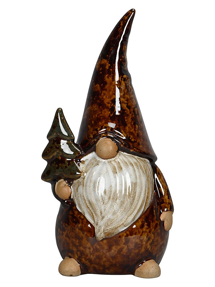 POSIWIO Dekofigur "Wichtel" in Braun - (H)16 cm - onesize