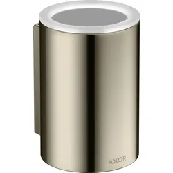 hansgrohe AXOR UNIVERSAL Circular Zahnputzbecher, 42804830, Farbe: Polished Nickel