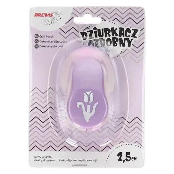 Brewis Dekorativer Locher - Tulpe 2,5 cm (54623278)