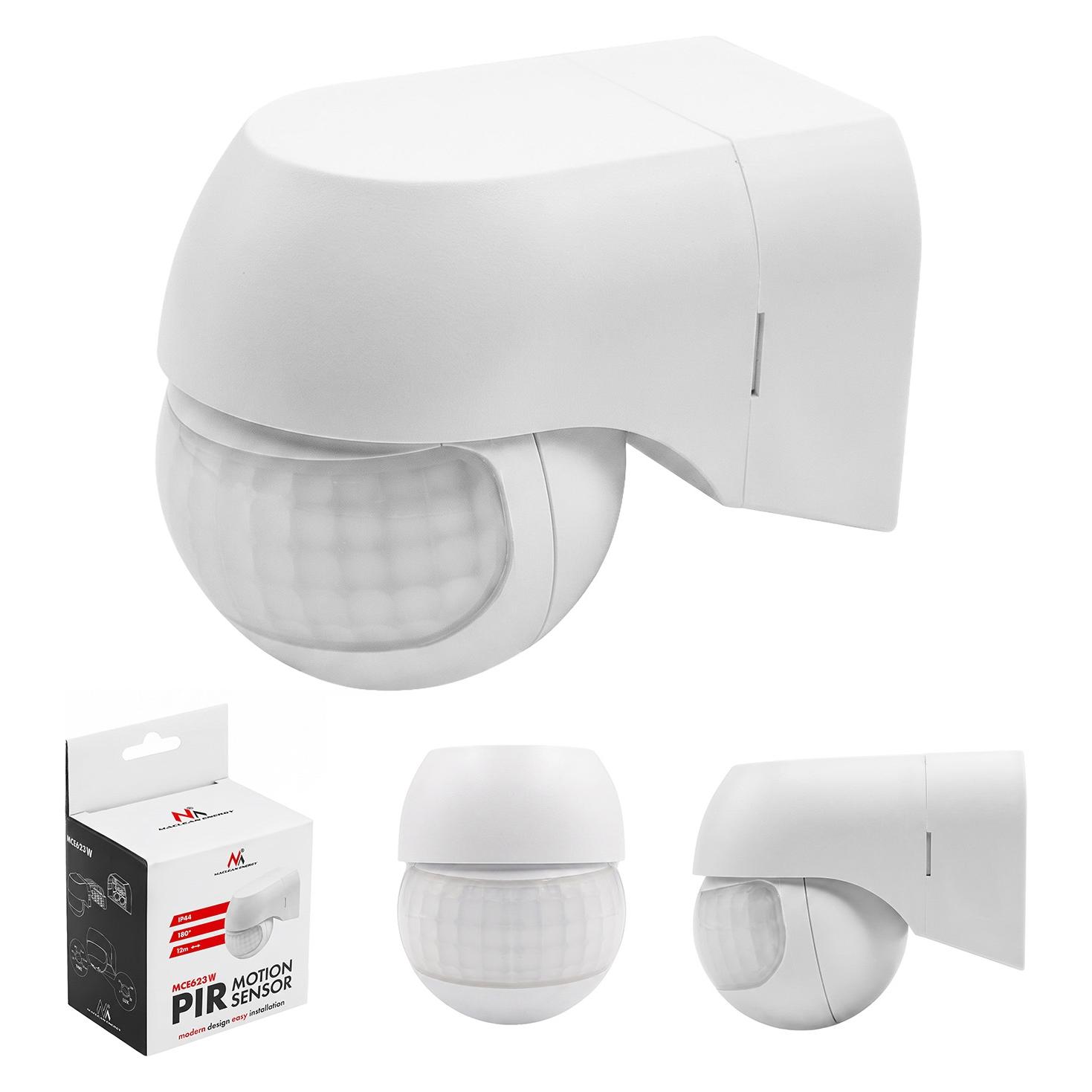 Maclean PIR-Bewegungsmelder 12-24 V Infrarot MCE623 W (12 m) (76084840)