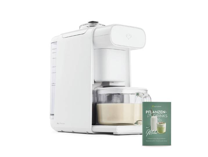 Springlane Zerkleinerer Pflanzenmilchbereiter Mila - Nussmilch & Pflanzenmilch selbst machen, 1000 W, 1,0 L oder 0,6 L, Touchdisplay
