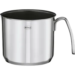 RÖSLE Milchtopf Moments ∅14cm - silber|schwarz