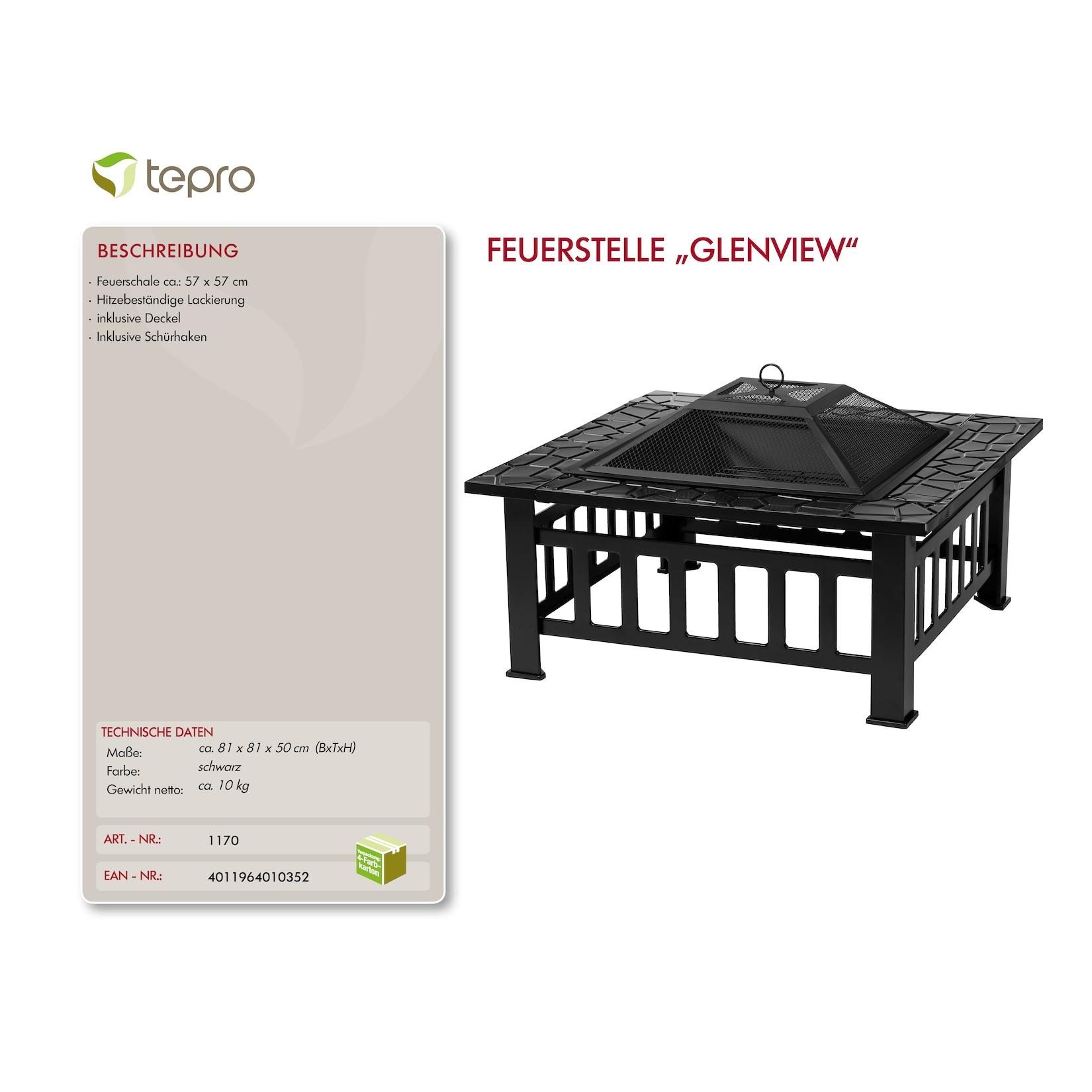 tepro Feuerstelle Glenview
