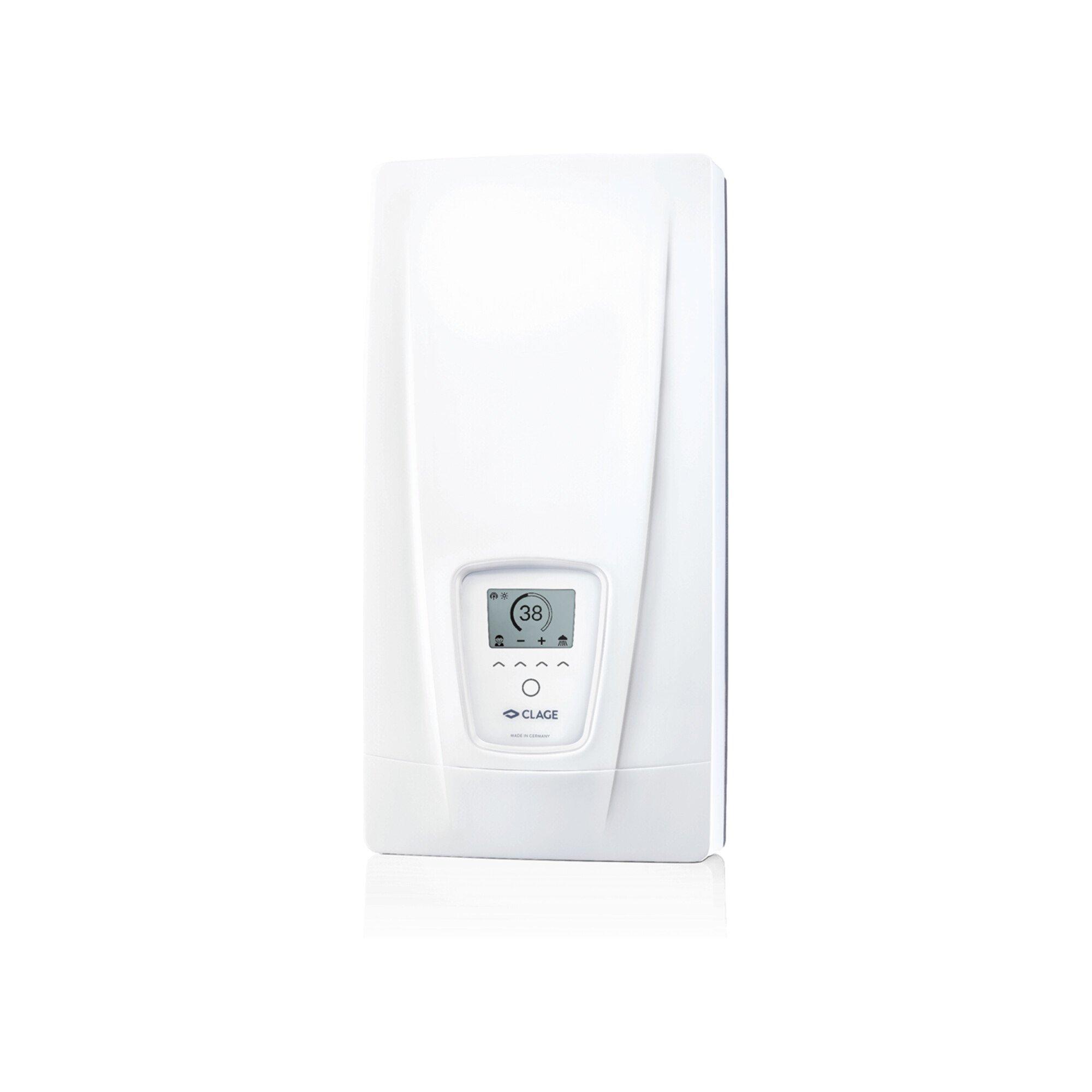 Clage Durchlauferhitzer DEX Next 18-27 kW, E-Paper-Display, el geregelt (3200-36400)