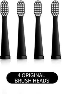 Inspired Finds Jianpai Sonic Electric Toothbrush 5 Modes USB Rechargeable & Waterproof black 4 Brush Heads usb