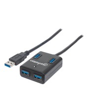 Manhattan Hub 4 x SuperSpeed USB 3.0 Desktop (162296)