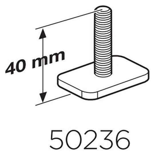 Thule Adapterschraube 40 mm (Schwarz) (50236)