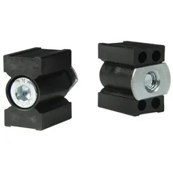 Marantec F-Anschlagpuffer 1, 25 mm hoch, mit T-Mutter, 2er-Set