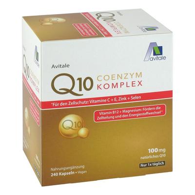 Coenzym Q10 100 mg Kapseln+Vitamine+Mineralstoffe 240 St Kapseln