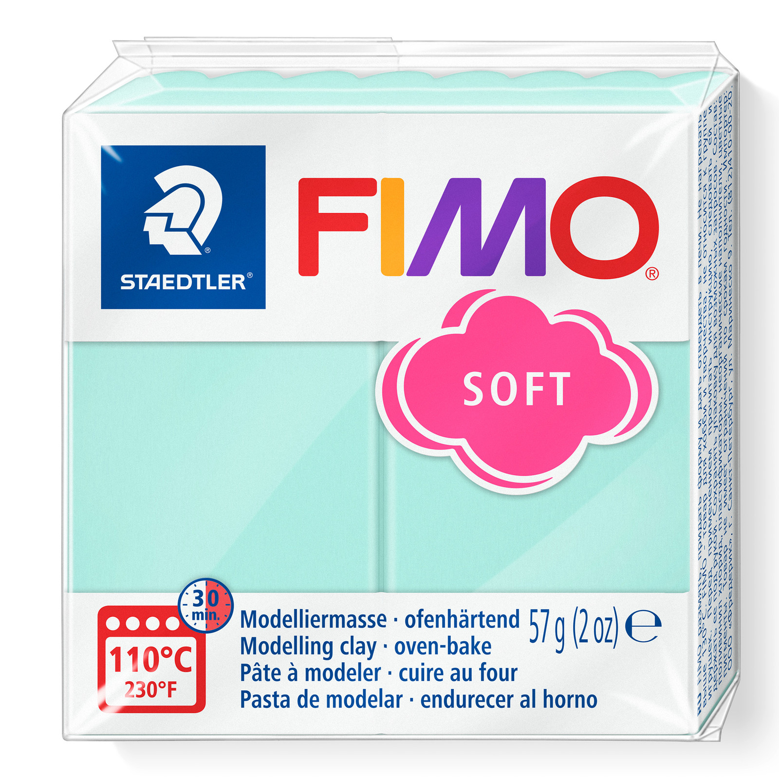 Staedtler Fimo Soft Modelbouwmassa, Mintgroen