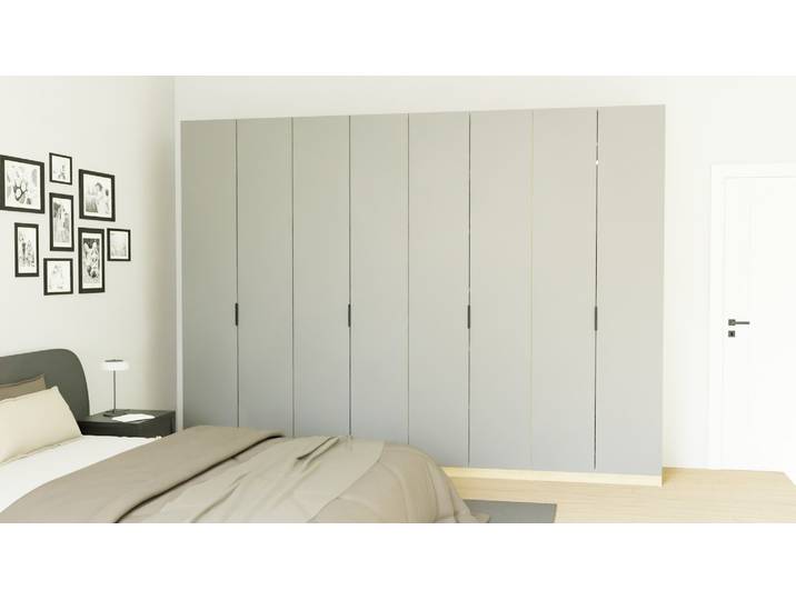Breiter Schrank mit Flügeltüren Premium Dekore Eiche