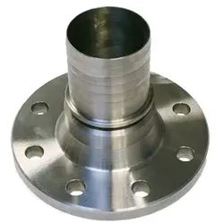 Festflansch für Schalen-/Schelleneinb., Stahl feuerverz., PN 16, DN 80, SLW 76