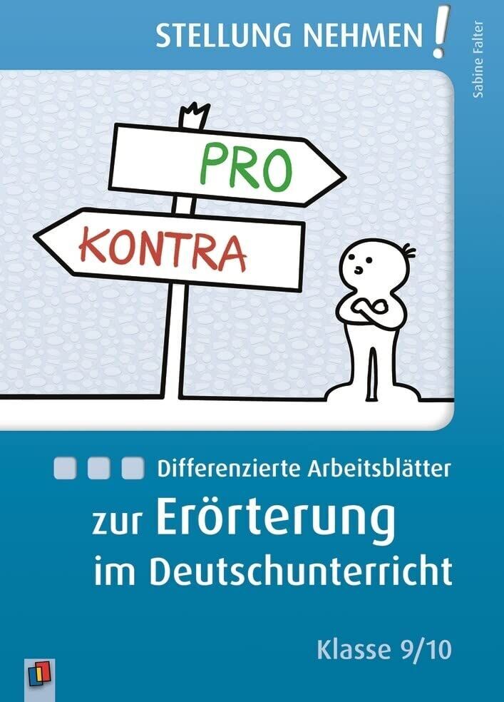 Sabine Falter - Differenzierte Arbeitsblätter zur Erörterung im Deutschunterricht - Preis vom 19.10.2026 19:33:35 h