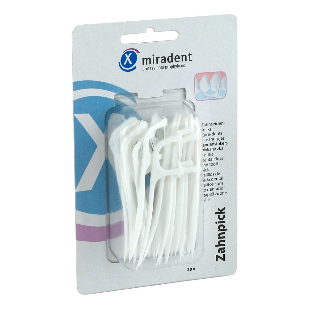Hager Pharma GmbH Miradent Zahnpick Zahnseidensticks 02172716