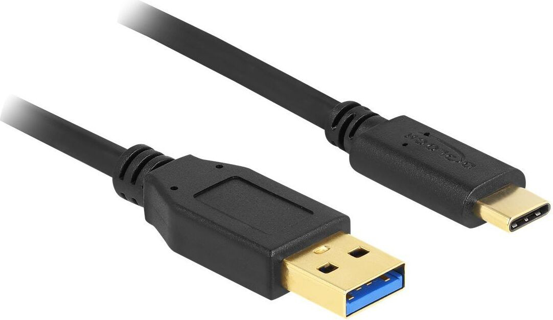 Delock 84006 SuperSpeed USB 3.2 Gen2 Adapterkabel Typ-A naar USB-C, 3m